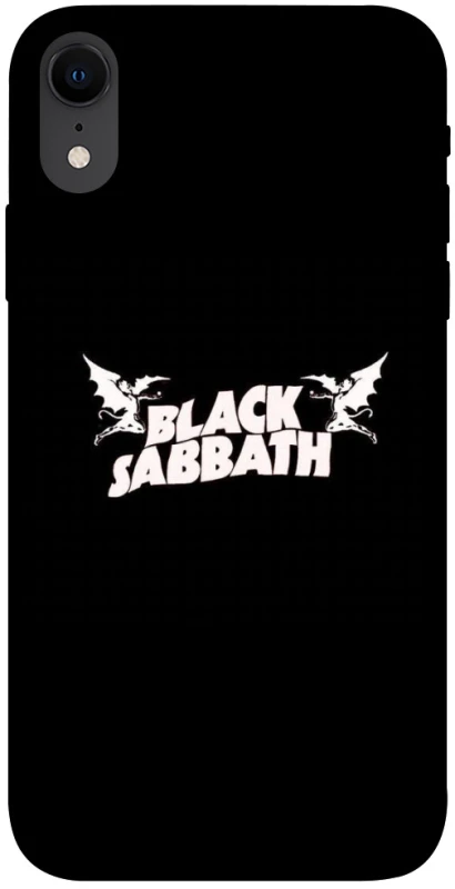 Чохол на Apple iPhone XR (6.1") Black Sabbath logo ver.2 фото 1 з 1