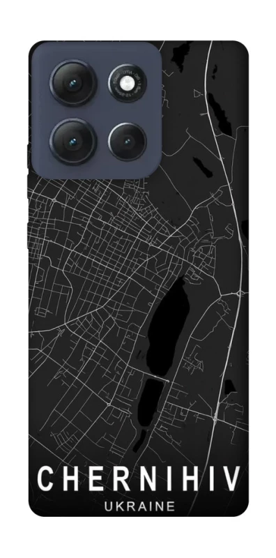 Чехол на Motorola Moto G86 Power Chernihiv map фото 1 из 1
