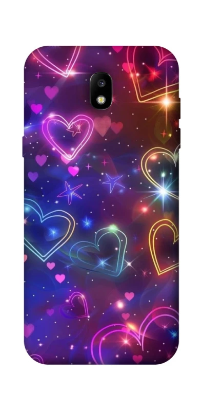 Чохол на Samsung Galaxy J5 (2017) Drawn hearts фото 1 з 1