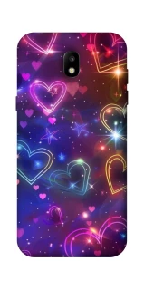 Чохол на Samsung Galaxy J5 (2017) Drawn hearts фото 1 з 1