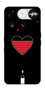 Чехол на Nothing Phone (3) Charge your heart фото 1 Чехол на Nothing Phone (3) Charge your heart фото 1 из 1