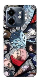 Чехол на Infinix Smart 9 4G / Hot 50i jujutsu kaisen v4 фото 1 из 1