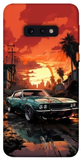 Чохол на Samsung Galaxy S10e Car at sunset фото 1 з 1