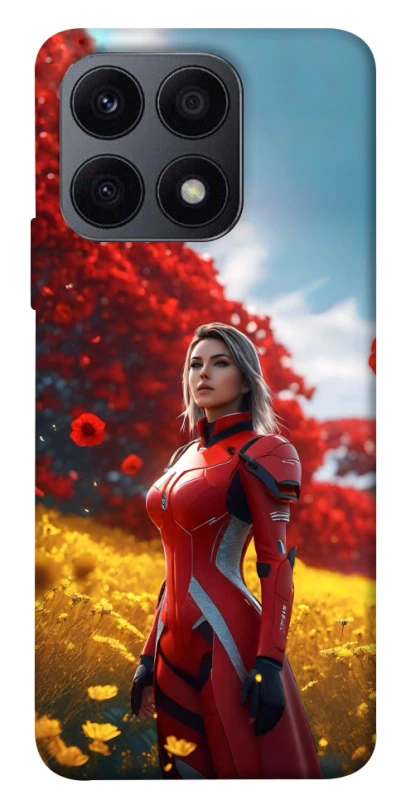 Чохол на Huawei Honor X8a Cyber space girl ver.5 фото 1 з 1