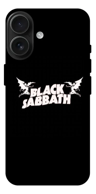 Чехол на Apple iPhone 17 (6.3") Black Sabbath logo ver.2 фото 1 из 1