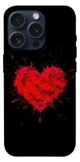 Чохол на Apple iPhone 15 Pro (6.1") Splash heart фото 1 з 1