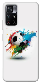 Чехол на Xiaomi Poco M4 5G / Redmi 10 5G Football Ball ver3 фото 1 из 1