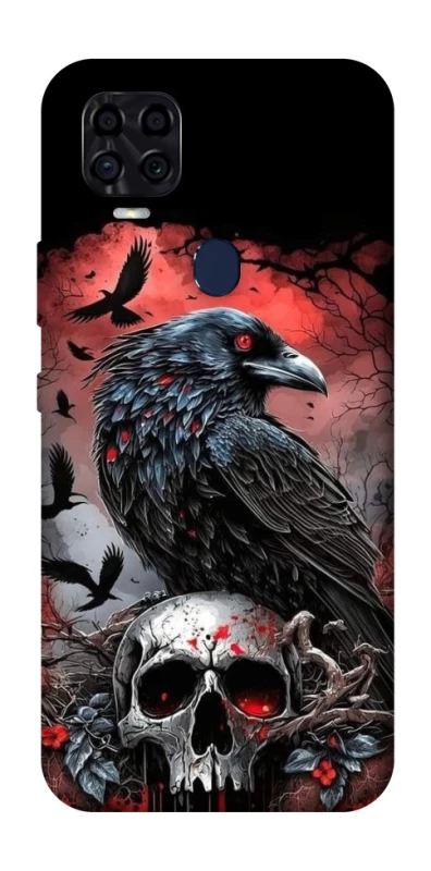 Чехол на ZTE Blade v2020 Death eagle фото 1 из 1