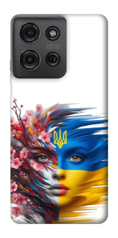 Чохол на Motorola Moto G75 Flowering Ukraine фото 1 з 1