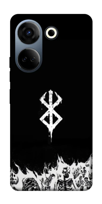Чохол на TECNO Camon 20 Pro (CK7n) Berserk skeletons фото 1 з 1
