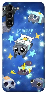 Чехол на Samsung Galaxy S21+ Pebble kitten stars фото 1 из 1