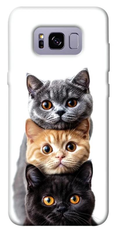 Чохол на Samsung G955 Galaxy S8 Plus Гарні котики фото 1 з 1