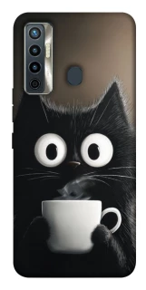 Чохол на TECNO Camon 17 morning cat фото 1 з 1