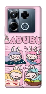 Чехол на Infinix Note 40 Pro 4G Labubu Dreams Collage фото 1 из 1