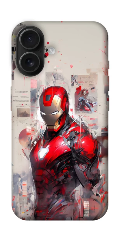 Чехол на Apple iPhone 16 Ironman фото 1 из 1