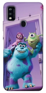 Чехол на ZTE Blade A51 Monsters friends фото 1 из 1