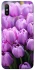 Чехол на Xiaomi Redmi 9A Фиолетовые тюльпаны фото 1 из 1