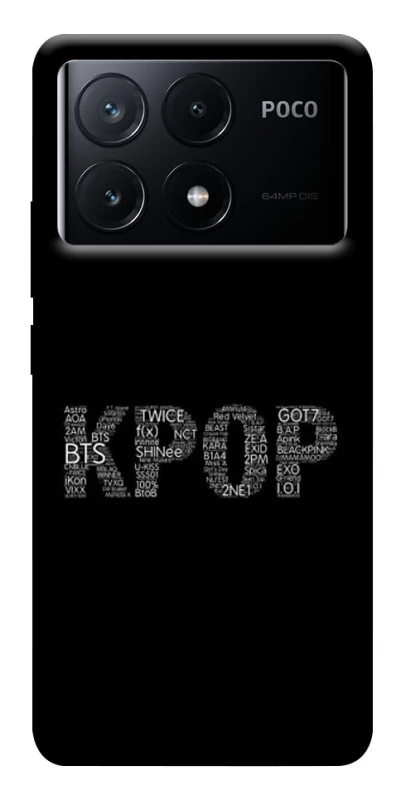 Чохол на Xiaomi Poco X6 K-pop фото 1 з 1