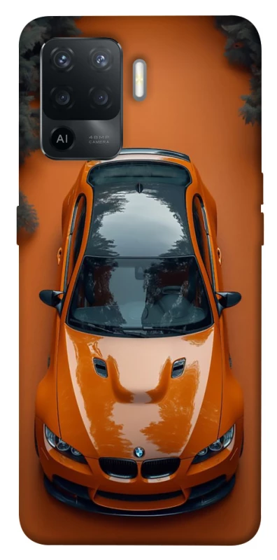 Чехол на Oppo Reno 5 Lite BMW orange фото 1 из 1