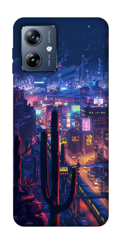 Чехол на Motorola Moto G54 Power Night city фото 1 из 1