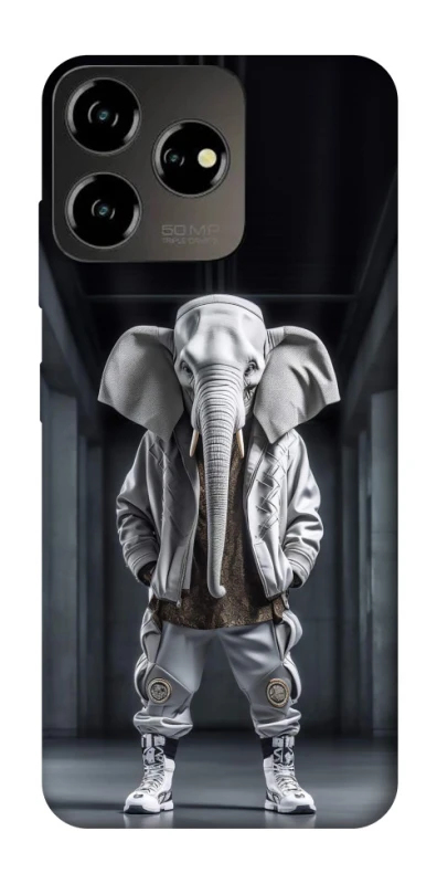Чехол на ZTE Blade V50 Design 4G Слон v2 фото 1 из 1