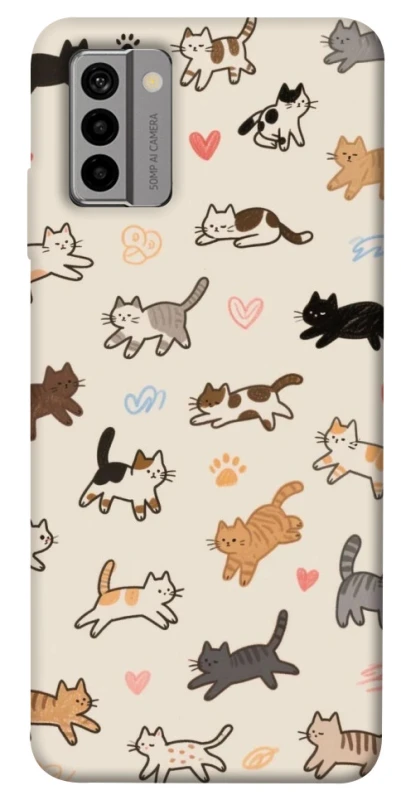 Чехол на Nokia G22 Cat style ver.2 фото 1 из 1