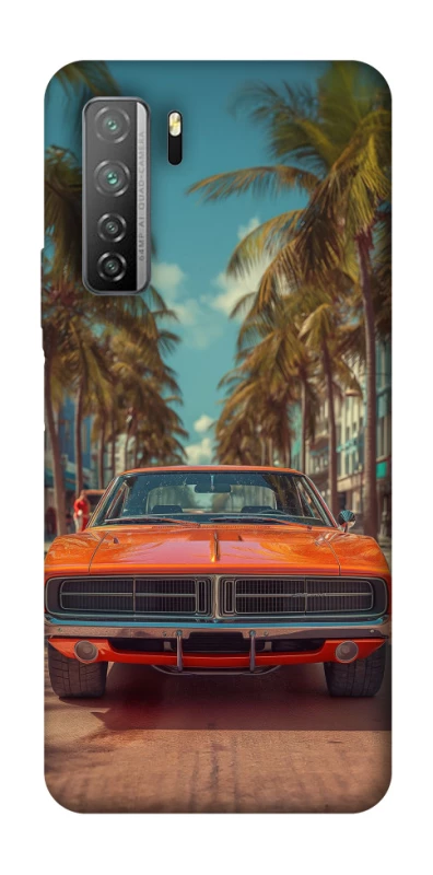 Чохол на Huawei Nova 7 SE Tropical car фото 1 з 1
