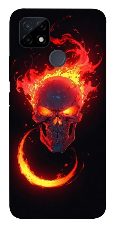 Чохол на Realme C12 Blood Skull фото 1 з 1
