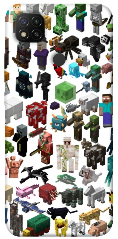 Чохол на Xiaomi Redmi 9C Minecraft v4 фото 1 з 1