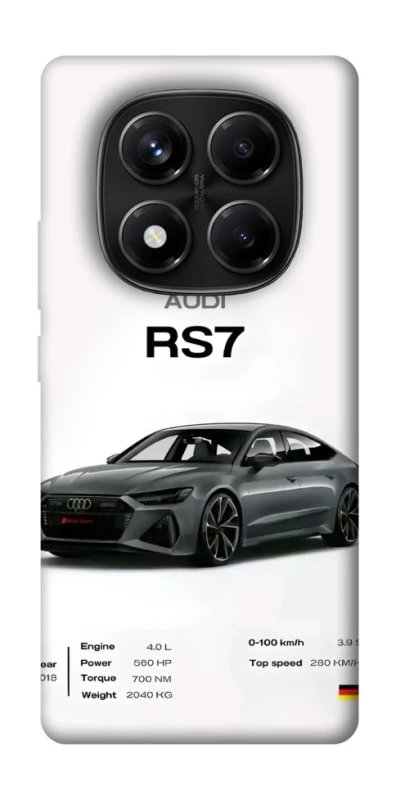 Чохол на Xiaomi Redmi Note 14 Pro 4G Audi RS7 фото 1 з 1