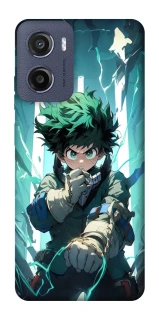 Чехол на Motorola Moto E15 Izuku Midoriya фото 1 из 1