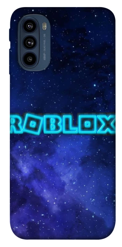 Чохол на Motorola Moto G41 Roblox Space Logo Blue фото 1 з 1