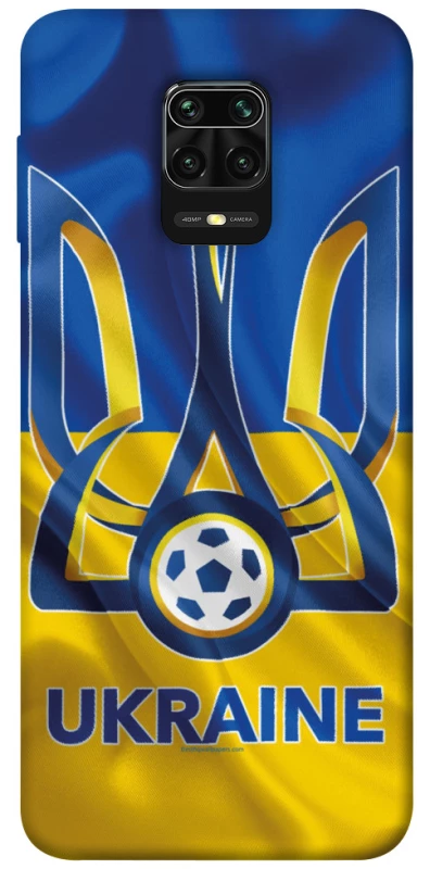 Чехол на Xiaomi Redmi Note 9s / Note 9 Pro / Note 9 Pro Max Футбольный Герб v3 фото 1 из 1