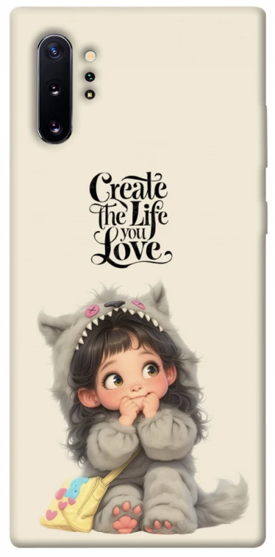 Чохол на Samsung Galaxy Note 10 Plus Create the life you love фото 1 з 1