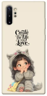 Чохол на Samsung Galaxy Note 10 Plus Create the life you love фото 1 з 1