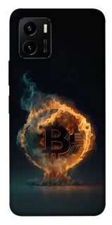 Чохол на Vivo Y15s Fire Bitcoin фото 1 з 1