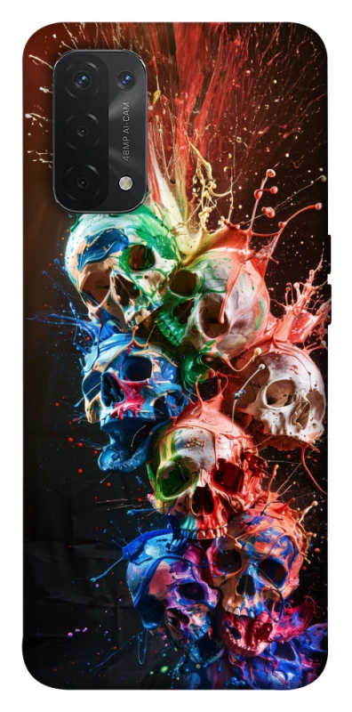 Чохол на Oppo A54 5G / A74 5G Skulls фото 1 з 1