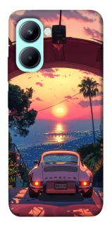 Чохол на Realme C33 Porsche at sunset фото 1 з 1