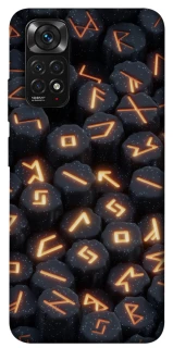 Чехол на Xiaomi Redmi Note 11 (Global) / Note 11S Огненые руны фото 1 из 1