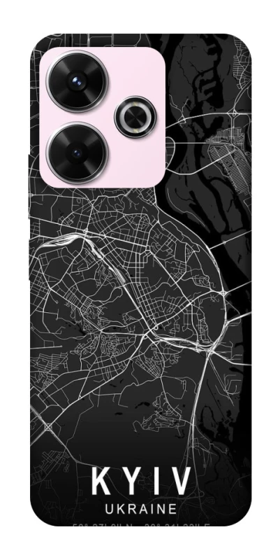 Чехол на Xiaomi Redmi 13 4G Kyiv map фото 1 из 1