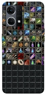 Чехол на Oppo Reno 7 4G Inventory menu ver.2 фото 1 из 1