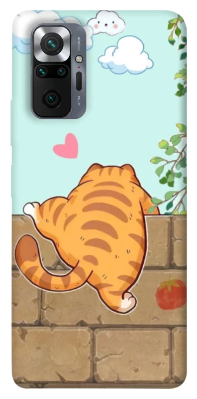 Чохол на Xiaomi Redmi Note 10 Pro Cat the meow фото 1 з 1
