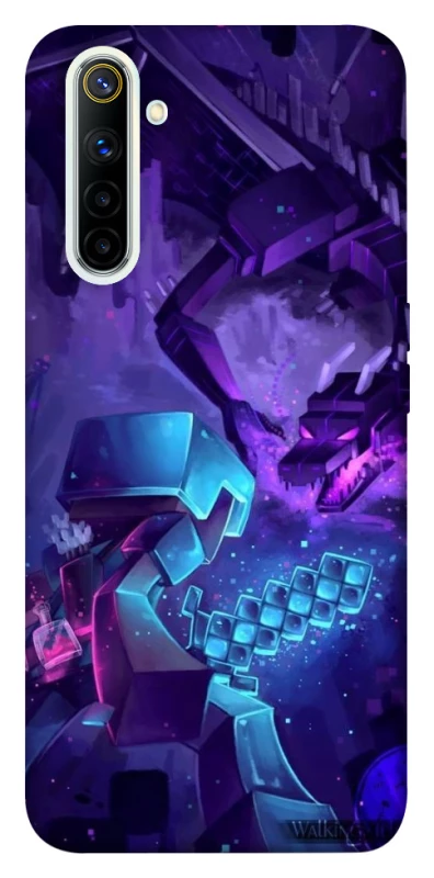 Чохол на Realme 6 Minecraft dragon фото 1 з 1