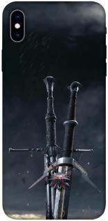 Чехол на Apple iPhone XS Max (6.5") Мечи Ведьмака фото 1 из 1