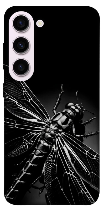 Чехол на Samsung Galaxy S23+ Black dragonfly фото 1 из 1
