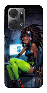 Чохол на Huawei Honor X7a Cyber girl фото 1 з 1