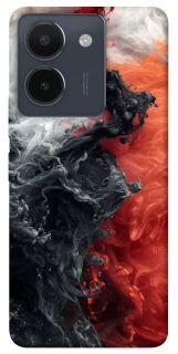 Чехол на Vivo Y36 Black and Red фото 1 из 1
