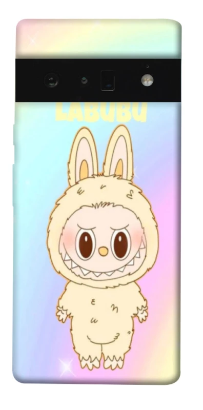 Чехол на Google Pixel 6 Pro Fluffy Rainbow Labubu фото 1 из 1
