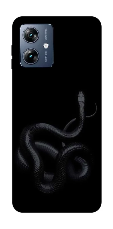Чохол на Motorola Moto G54 Power Black snake фото 1 з 1