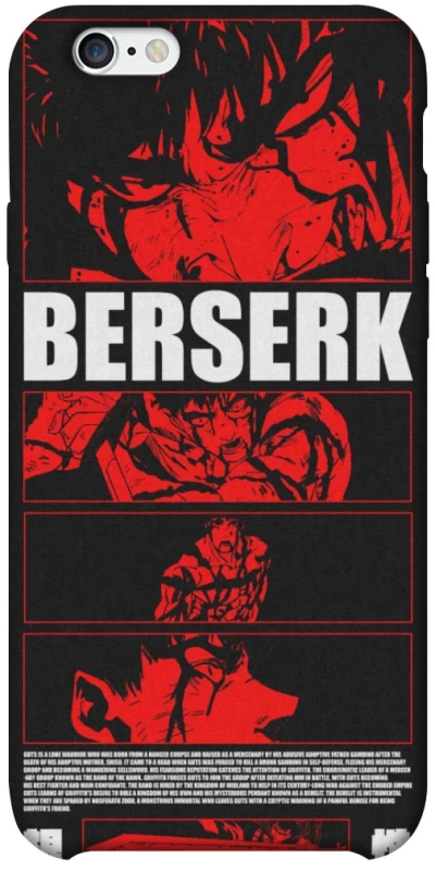 Чохол на Apple iPhone 6/6s plus (5.5") Berserk poster фото 1 з 1